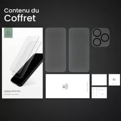 iPhone 15 Pro | Protection Écran & Caméra TECH PROTECT Supreme Set