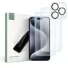 iPhone 15 Pro | Protection Écran & Caméra TECH PROTECT Supreme Set