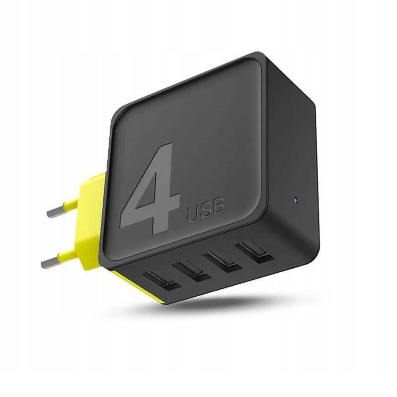 Chargeur USB ROCK Sugar Series - 4 Ports USB Chargeur USB ROCK Sugar Series - 4 Ports USB