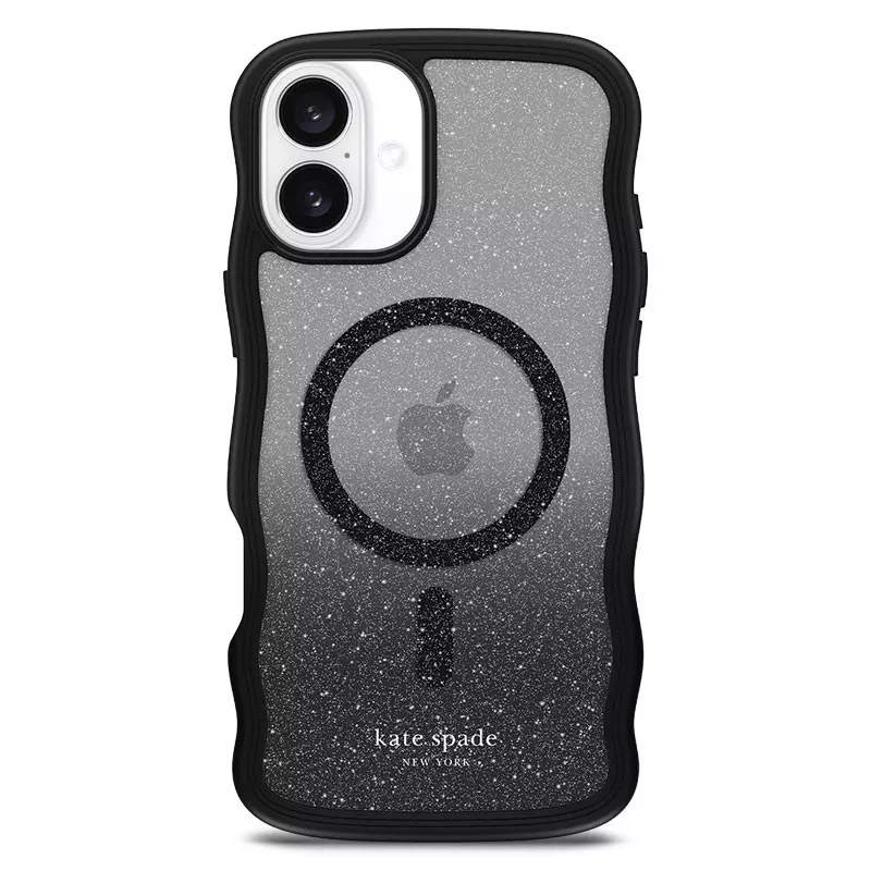 iPhone 16 Plus | Coque MagSafe KATE SPADE Wavy Nightfall