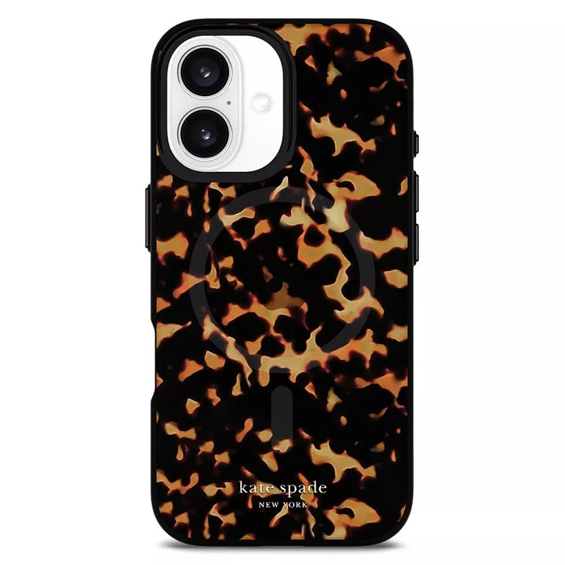 iPhone 16 | Coque MagSafe KATE SPADE Tortoiseshell