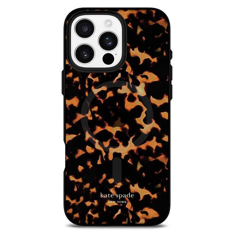 iPhone 16 Pro Max | Coque MagSafe KATE SPADE Tortoiseshell iPhone 16 Pro Max | Coque MagSafe KATE SPADE Tortoiseshell
