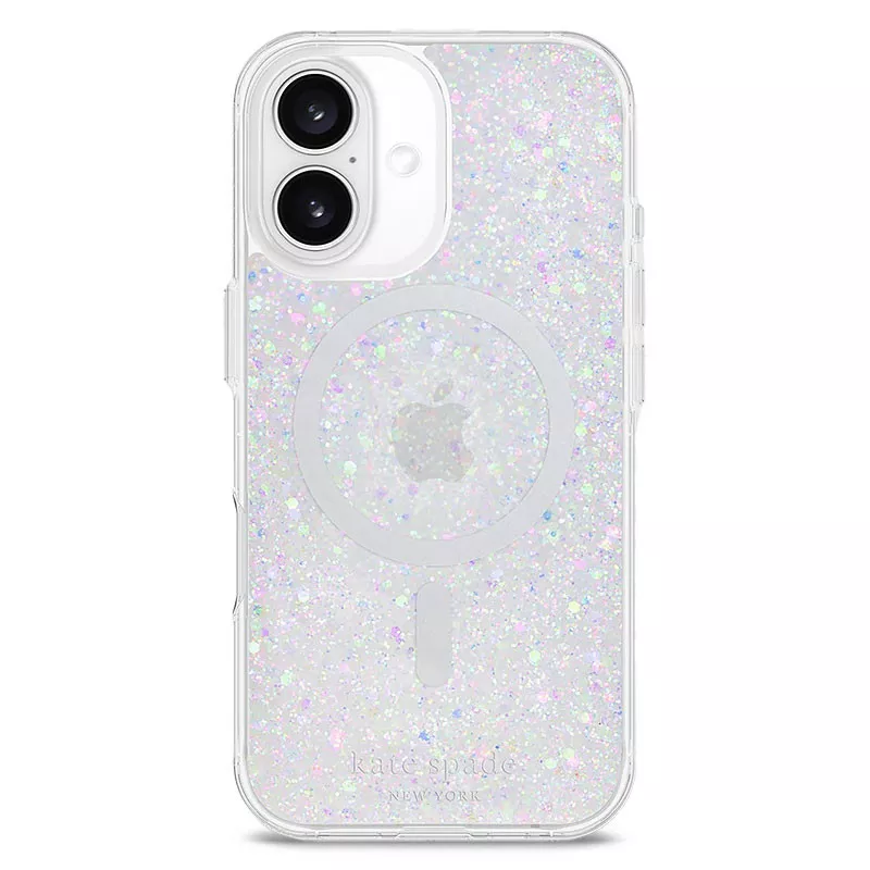 iPhone 16 | Coque MagSafe KATE SPADE Chunky Glitter