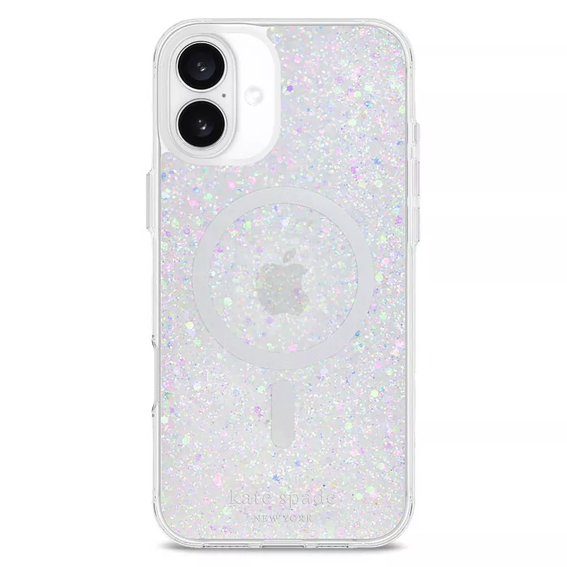iPhone 16 Plus | Coque MagSafe KATE SPADE Chunky Glitter