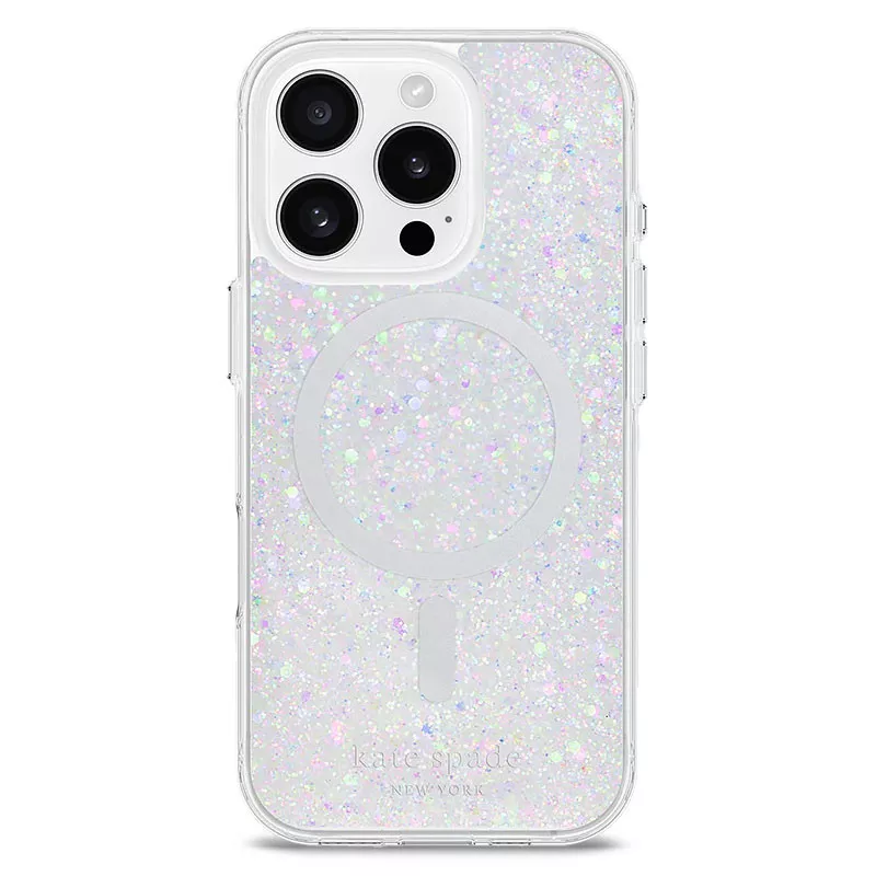 iPhone 16 Pro | Coque MagSafe KATE SPADE Chunky Glitter