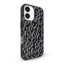 iPhone 16 | Coque MagSafe KATE SPADE Black City Leopard