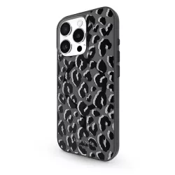iPhone 16 Pro | Coque MagSafe KATE SPADE Black City Leopard