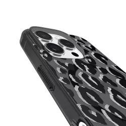 iPhone 16 Pro | Coque MagSafe KATE SPADE Black City Leopard