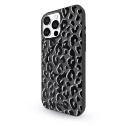 iPhone 16 Pro Max | Coque MagSafe KATE SPADE Black City Leopard