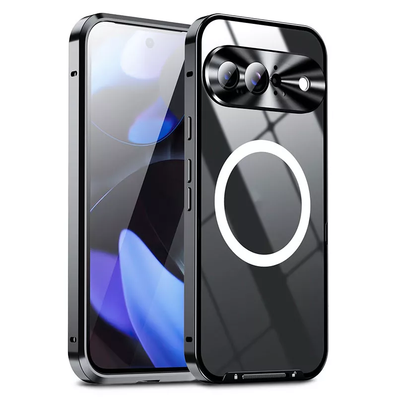 Google Pixel 9 | Coque Métal Transparente Compatible MagSafe