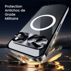 Google Pixel 9 Pro | Coque Métal Transparente Compatible MagSafe