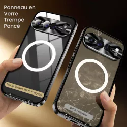 Pixel 9 Pro XL | Coque Métal Transparente Compatible MagSafe