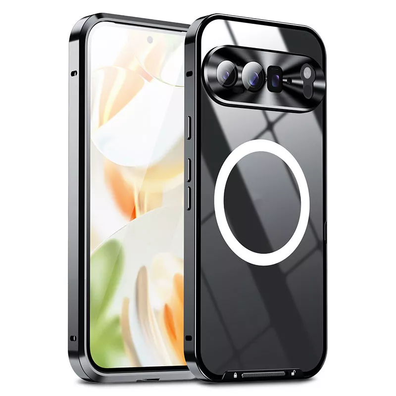 Pixel 9 Pro XL | Coque Métal Transparente Compatible MagSafe