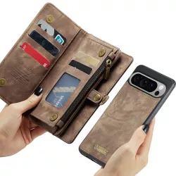 Pixel 9 Pro XL | Étui Portefeuille CaseMe & Coque Détachable