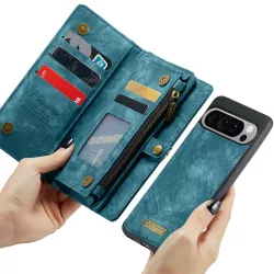 Pixel 9 Pro | Étui Portefeuille CaseMe & Coque Détachable