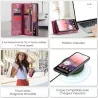 Pixel 9 | Étui Portefeuille CaseMe & Coque Détachable