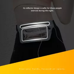 Pochette Ceinture ROCK pour Smartphone jusqu'à 7 pouces