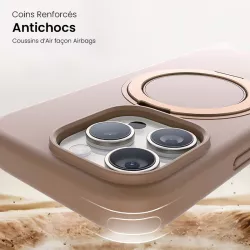 iPhone 16 Pro | Coque MagSafe TGVI'S avec Anneau Chevalet