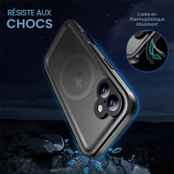 iPhone 15 | Coque Étanche TECH-PROTECT avec Anneau MagSafe