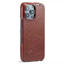 iPhone 16 Pro Max | Étui Vertical FIERRE SHANN Imitation Cuir