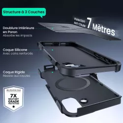 iPhone 16 Plus | Coque MagSafe ESR Cyber Tough HaloLock