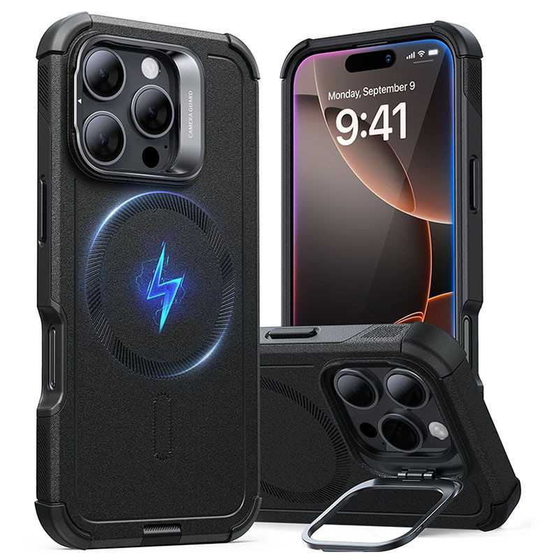 iPhone 16 Pro | Coque MagSafe ESR Cyber Tough HaloLock iPhone 16 Pro | Coque MagSafe ESR Cyber Tough HaloLock