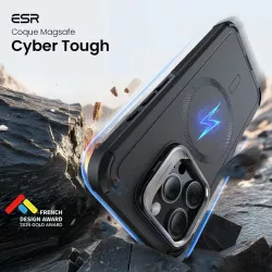 iPhone 16 Pro | Coque MagSafe ESR Cyber Tough HaloLock