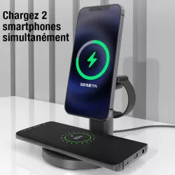 Triple Chargeur Induction TOTU DESIGN S36