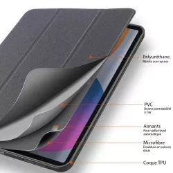 iPad Pro 12,9' (2020/2021) | Étui Folio DUX DUCIS Domo Series
