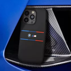 iPhone 14 Pro | Coque Silicone BMW Black M Power Série