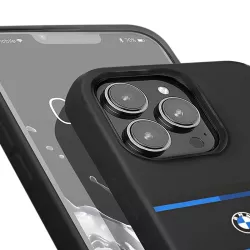 iPhone 14 Pro | Coque Silicone BMW Black M Power Série