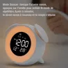 Réveil Musical avec Effet Lumineux Variable