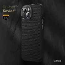 iPhone 15 Pro | Coque MagSafe BENKS MagClap ArmorPro en Kevlar®