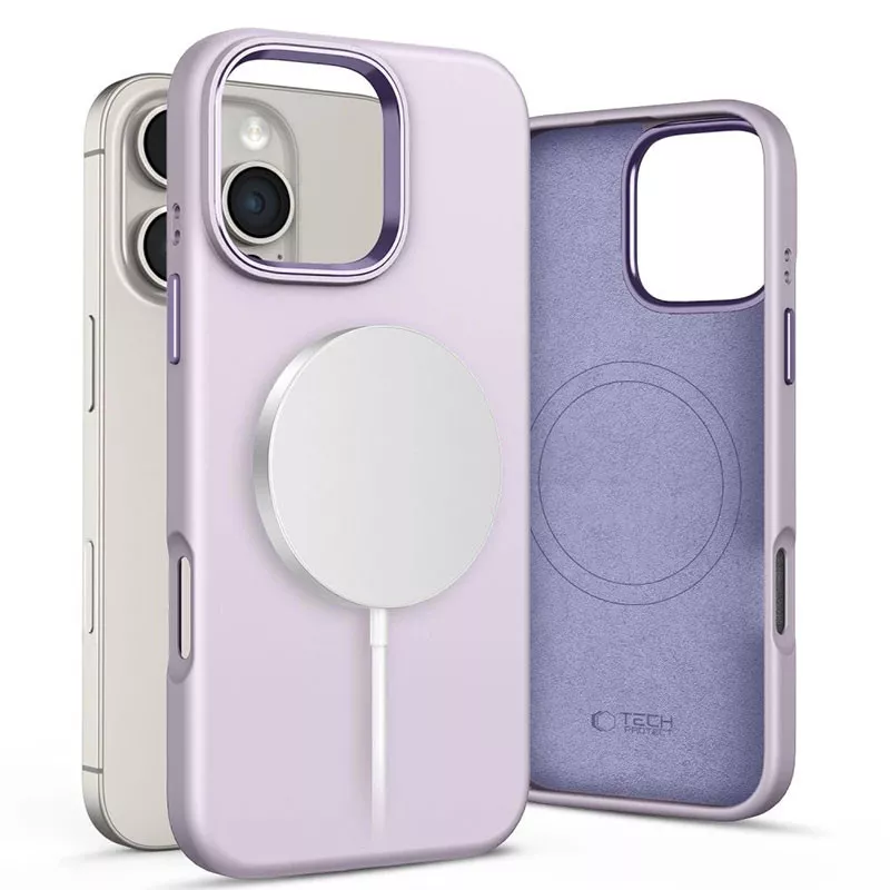 iPhone 16 Pro Max | Coque MagSafe TECH-PROTECT Silicone Pure