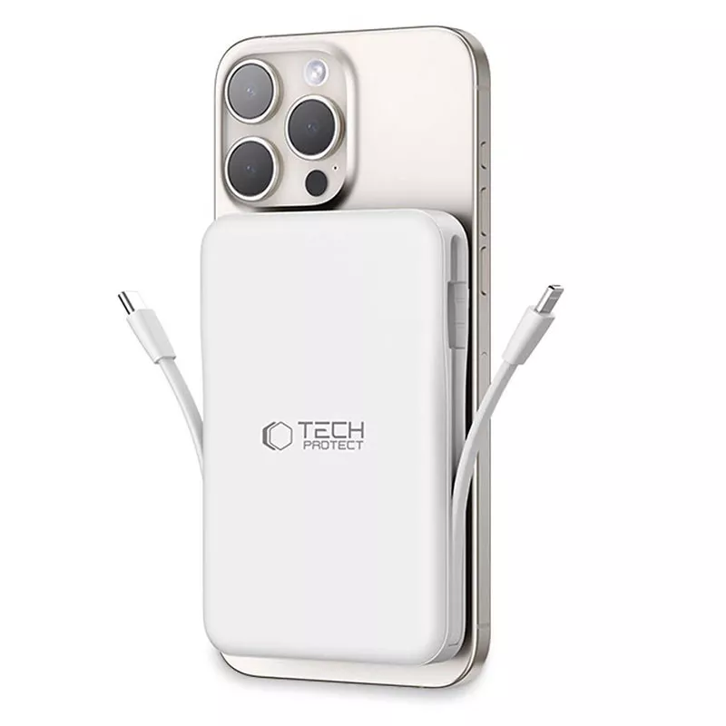 Batterie Externe MagSafe TECH-PROTECT LifeMag 10 000 mAh