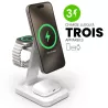 Chargeur Induction 3-en-1 ZAGG Mophie Snap+ Qi2 MagSafe