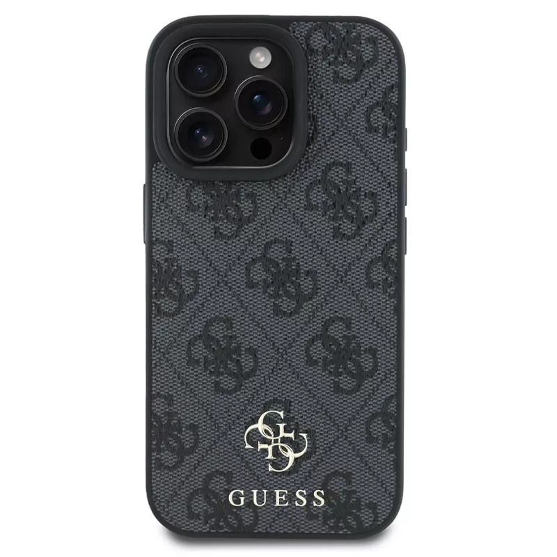iPhone 16 Pro | Coque MagSafe GUESS Monogramme 4G Small