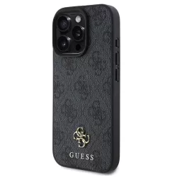 iPhone 16 Pro | Coque MagSafe GUESS Monogramme 4G Small
