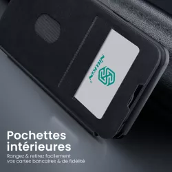 iPhone 15 Pro Max | Étui Portefeuille NILLKIN Qin Pro