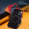 iPhone 12 Mini | Coque MagSafe QIALINO en Cuir Véritable