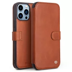 iPhone 13 Pro | Étui QIALINO Business en Cuir Véritable