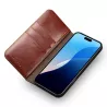 iPhone 16 Pro | Étui Portefeuille QIALINO en Cuir Véritable