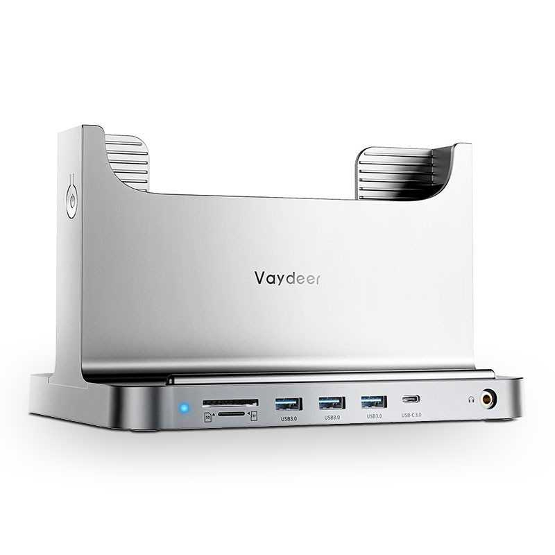 Station d'Accueil VAYDEER 8-en-1 pour Mac Mini 2018 à 2023 Station d'Accueil VAYDEER 8-en-1 pour Mac Mini 2018 à 2023