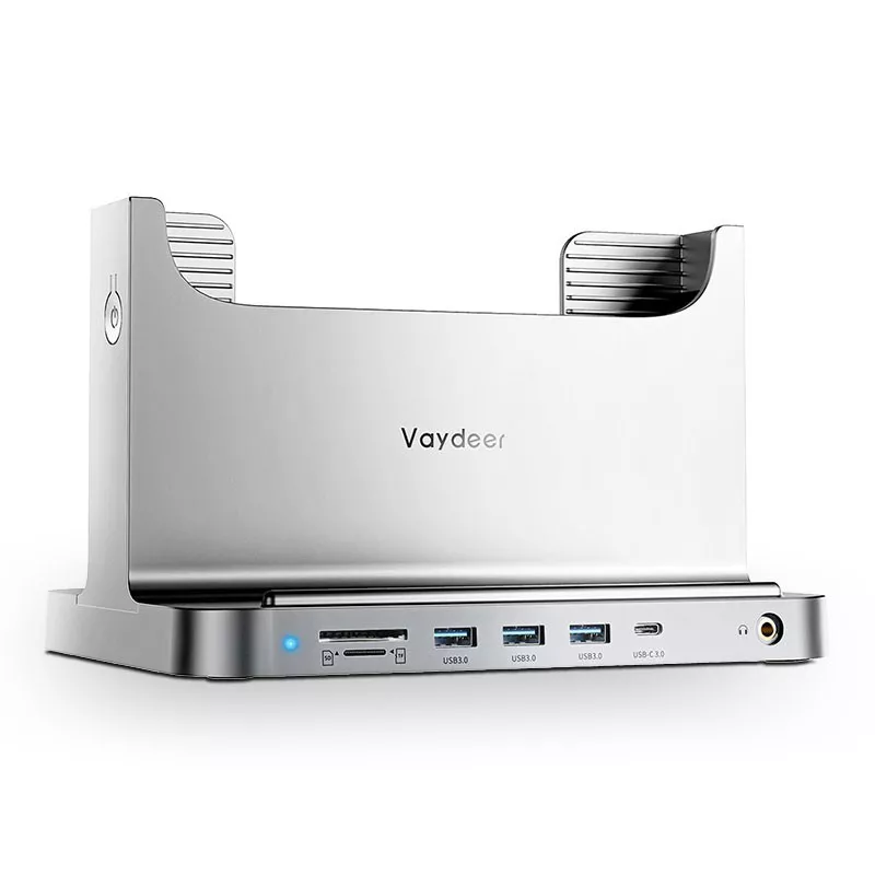 Station d'Accueil VAYDEER 8-en-1 pour Mac Mini 2018 à 2023