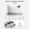 Station d'Accueil VAYDEER 8-en-1 pour Mac Mini 2018 à 2023