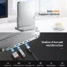 Station d'Accueil VAYDEER 8-en-1 pour Mac Mini 2018 à 2023