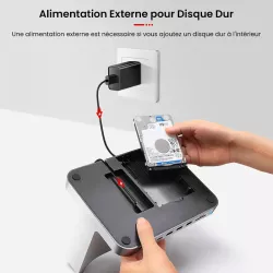 Station d'Accueil VAYDEER 8-en-1 pour Mac Mini 2018 à 2023