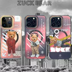 iPhone 15 Pro Max | Coque MagSafe ZUCK BEAR New York Never Sleeps Mag
