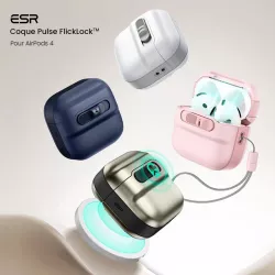 AirPods 4 | Étui Antichoc ESR Pulse FlickLock