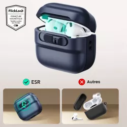 AirPods 4 | Étui Antichoc ESR Pulse FlickLock